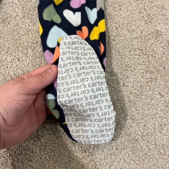 Carter's Girls Soft & Warm Polyester Fleece Footie Pajama - Picture 2 of 10